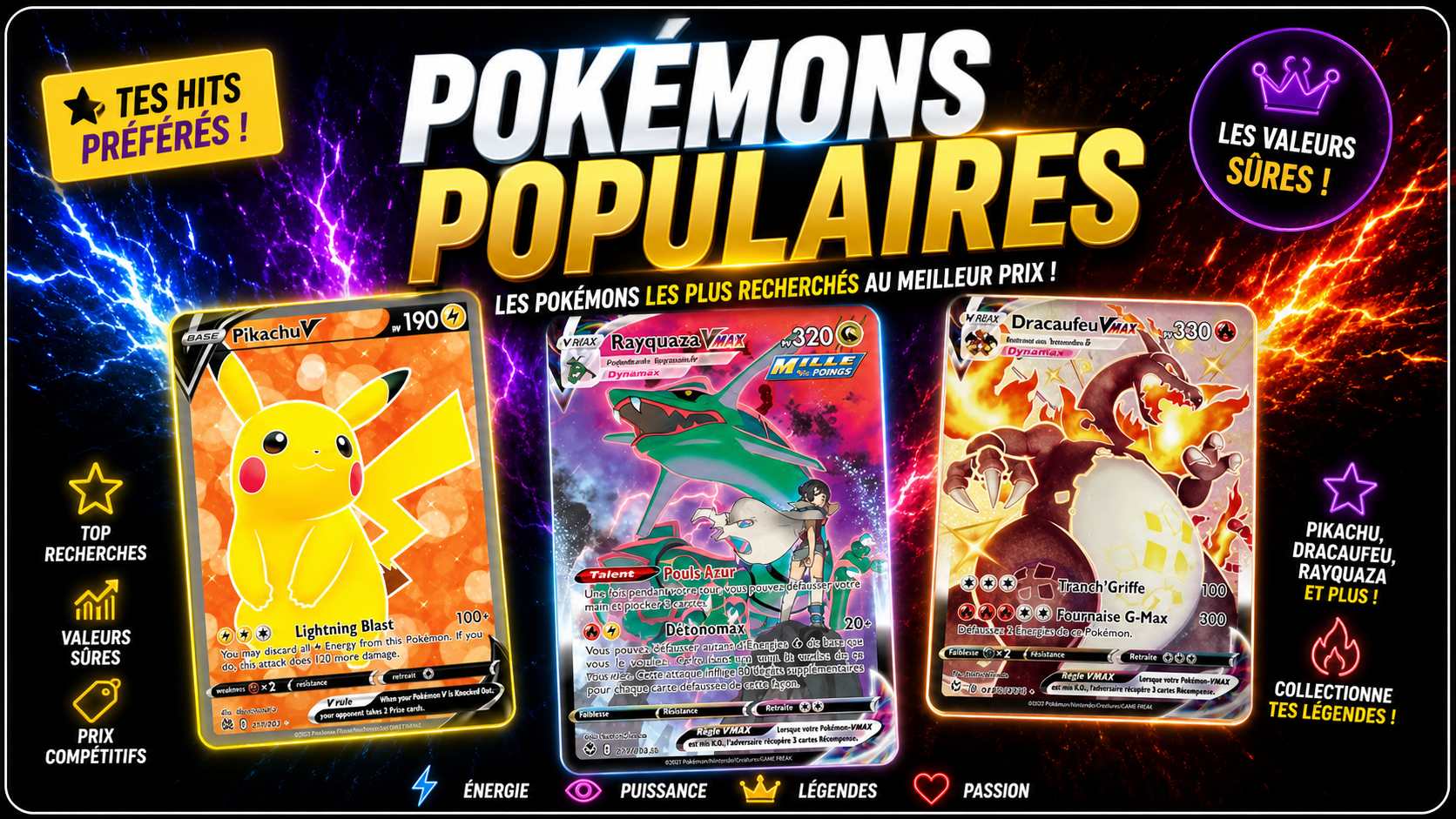Pokémons Populaires