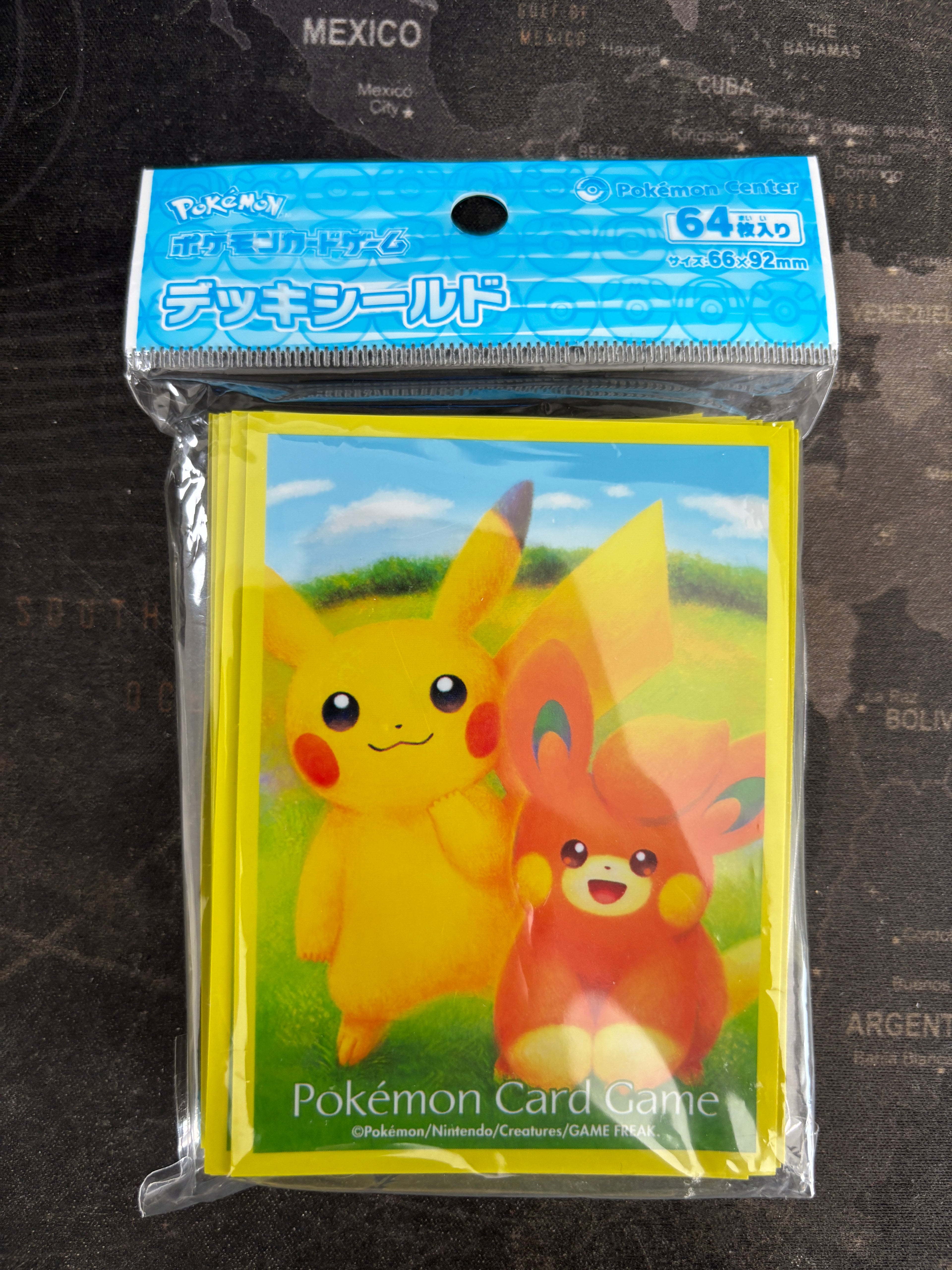 Paquet de sleeves Pikachu & Pawmi (2023) Pokemon Center Japan Original