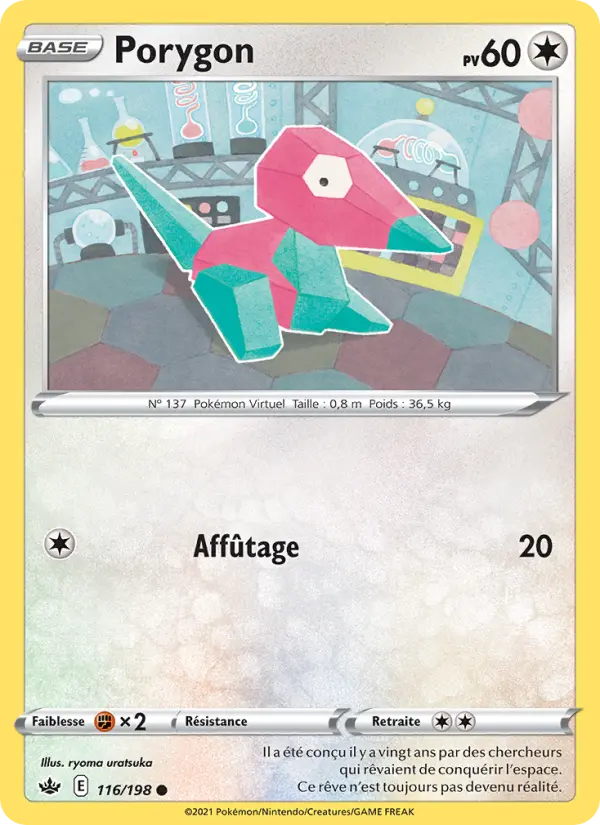 Porygon 116 Règne de Glace Commune fr