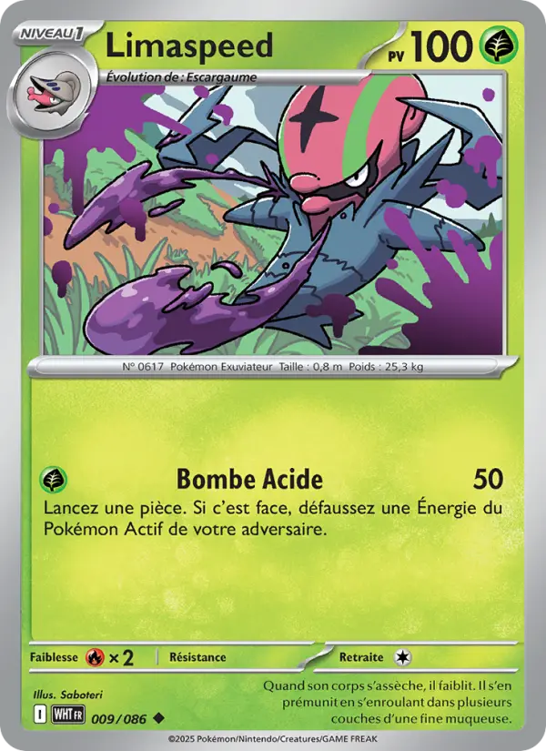 Limaspeed 009 Flamme Blanche Peu Commune fr