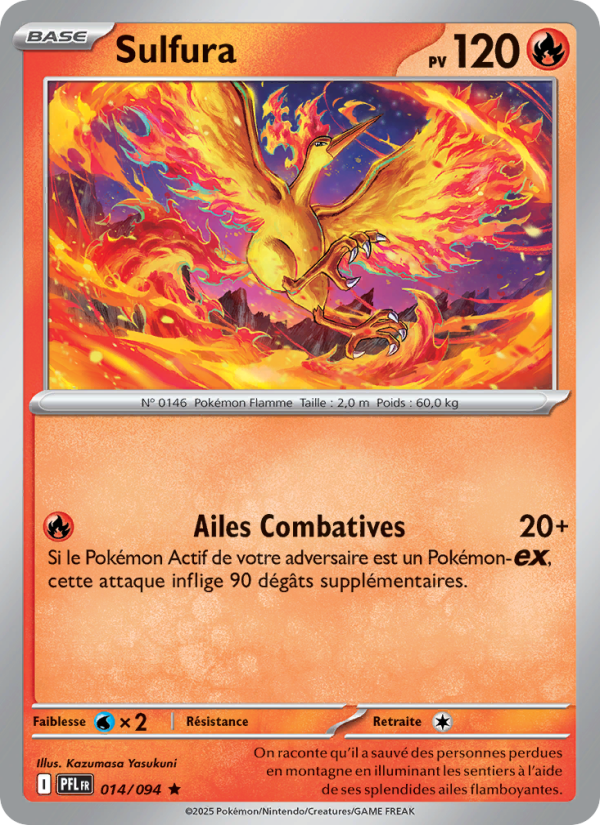 Sulfura   Rare Normal Flammes Fantasmagoriques me 014 2025  NM