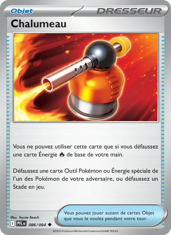 Chalumeau 086 Flammes Fantasmagoriques Peu Commune fr