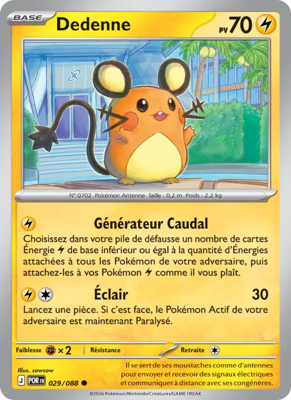Dedenne 029 Équilibre Parfait Commune fr