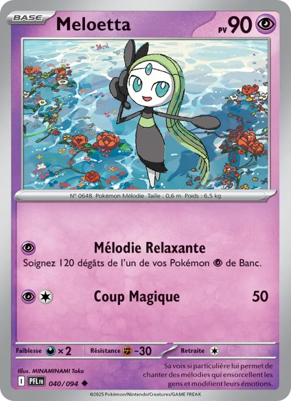 Meloetta 040 Flammes Fantasmagoriques Peu Commune fr