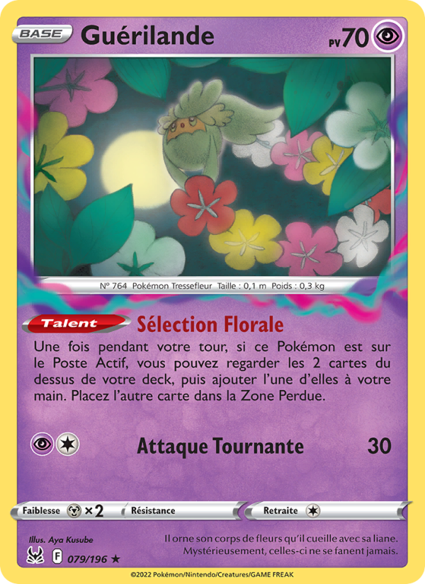 Guérilande   Rare Normal Origine Perdue swsh 079 2022  NM
