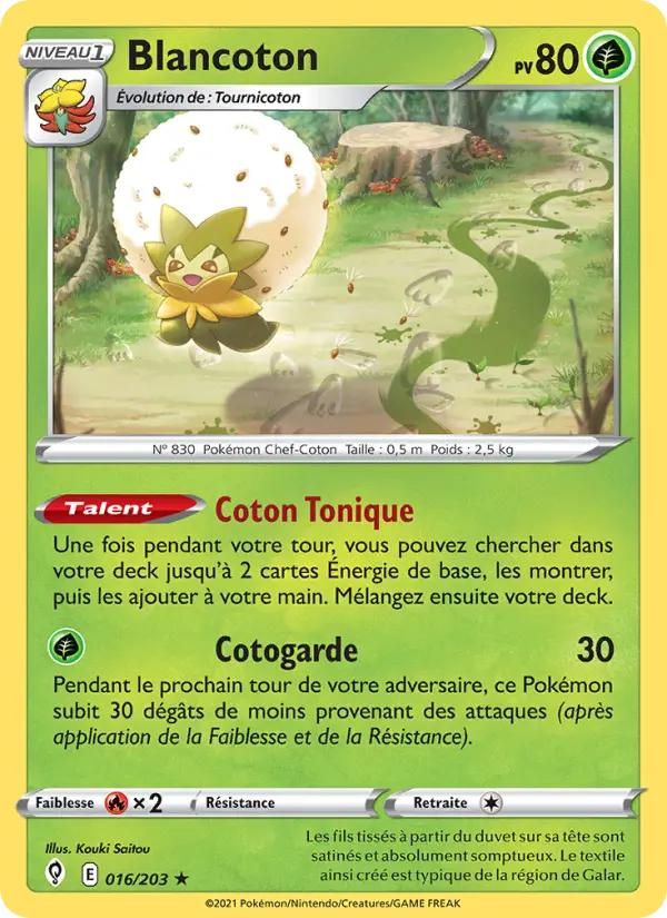 Blancoton 16 Évolution Céleste Holo Rare fr
