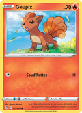 Goupix   Commune Reverse Holofoil Poing de Fusion swsh 29 2021  NM