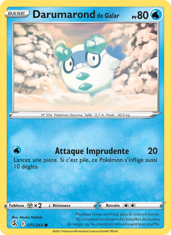 Darumarond de Galar 71 Poing de Fusion Commune fr