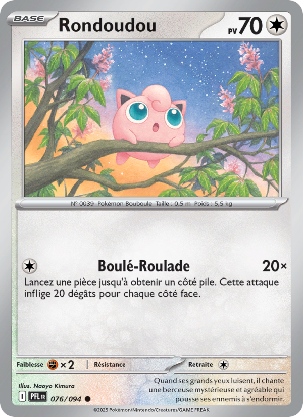 Rondoudou   Commune Normal Flammes Fantasmagoriques me 076 2025  NM