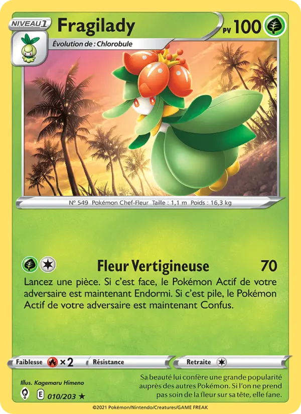 Fragilady 10 Évolution Céleste Rare fr