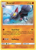 Scorvol   Peu Commune Reverse Holofoil Gardiens Ascendants sm 68 2017  NM