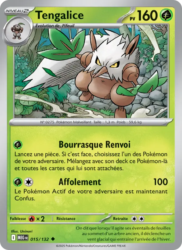 Tengalice 015 Méga-Évolution Peu Commune fr