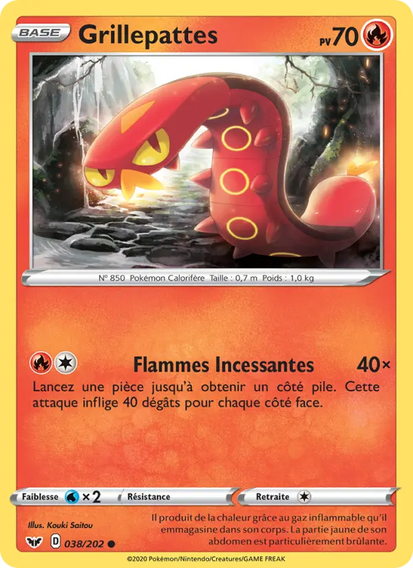 Grillepattes 38 Épée et Bouclier Commune fr
