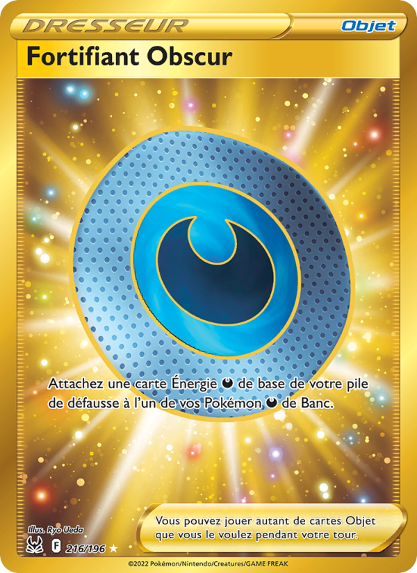 Fortifiant Obscur Holo - Magnifique rare SWSH 216